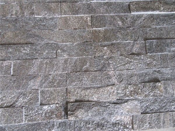 Grey Quartzite Stacked Cultured Stone Veneer