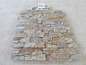 Rusty Quartzite Loose Ledge Stone Veneer Decor